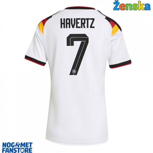 Njemačka Kai Havertz #7 Domaci Dres za Ženska SP 2026 Kratak Rukav